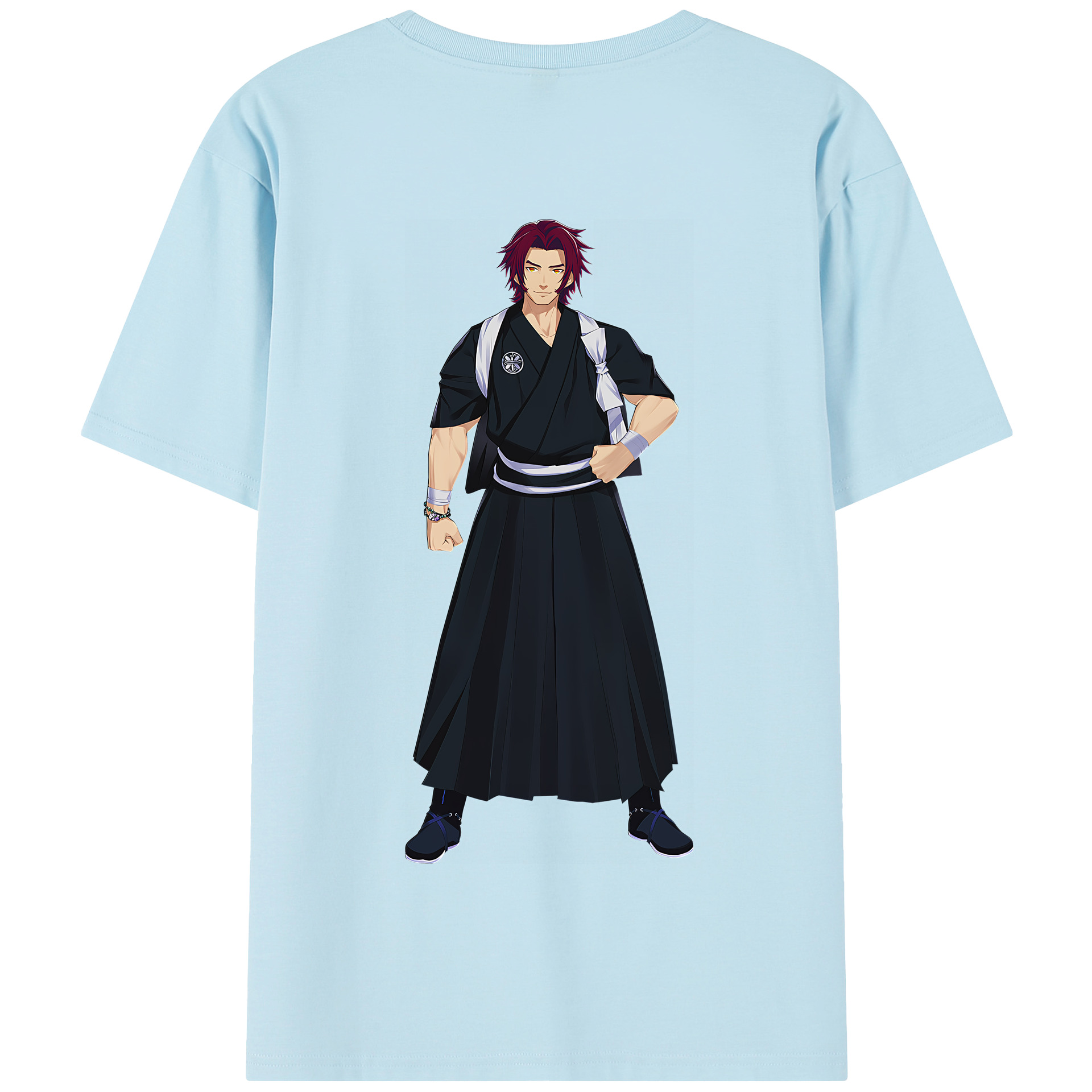 （画像用） 刀剣乱舞 Touken Ranbu 綿100％半袖Tシャツ（背面プリント）